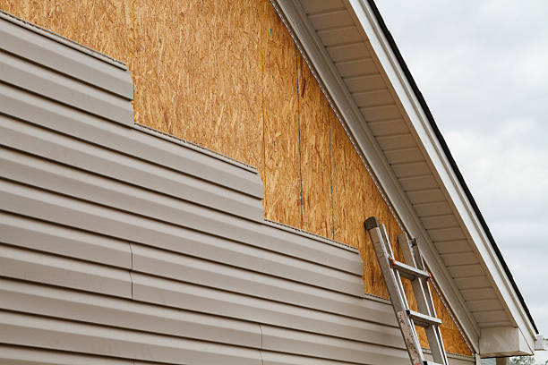 Professional Siding Repair technician working in Huntly, VA